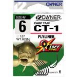 owner-carp-taff-ct-1-flyliner-10-pcs-carp-hooks